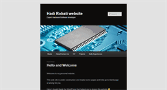 Desktop Screenshot of hadirobati.com